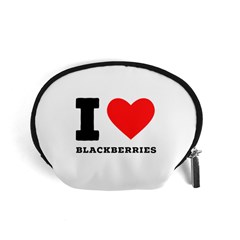 I Love Blackberries  Accessory Pouch (small) by ilovewhateva