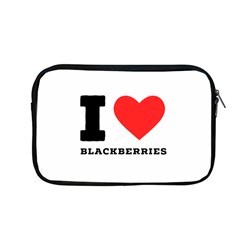 I Love Blackberries  Apple Macbook Pro 13  Zipper Case by ilovewhateva