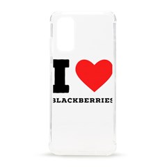 I Love Blackberries  Samsung Galaxy S20 6 2 Inch Tpu Uv Case by ilovewhateva