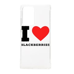 I Love Blackberries  Samsung Galaxy Note 20 Ultra Tpu Uv Case by ilovewhateva