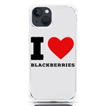 I love blackberries  iPhone 13 TPU UV Print Case Front