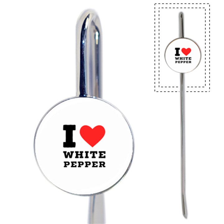 I love white pepper Book Mark