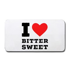 I Love Bitter Sweet Medium Bar Mat by ilovewhateva