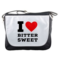 I Love Bitter Sweet Messenger Bag by ilovewhateva