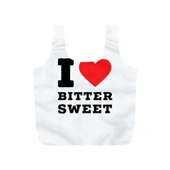 I Love Bitter Sweet Full Print Recycle Bag (s) by ilovewhateva