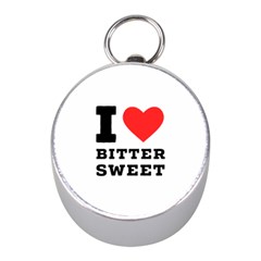 I Love Bitter Sweet Mini Silver Compasses by ilovewhateva