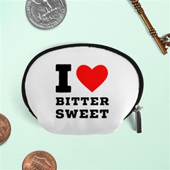 I Love Bitter Sweet Accessory Pouch (small) by ilovewhateva