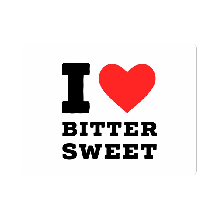 I love bitter sweet Premium Plush Fleece Blanket (Mini)