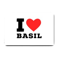 I Love Basil Small Doormat by ilovewhateva