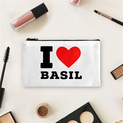 I Love Basil Cosmetic Bag (small) by ilovewhateva