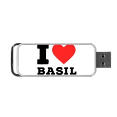 I Love Basil Portable Usb Flash (two Sides) by ilovewhateva