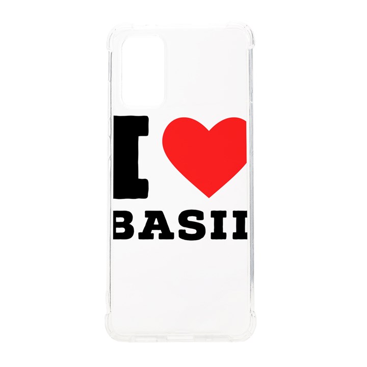 I love basil Samsung Galaxy S20Plus 6.7 Inch TPU UV Case