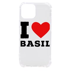 I Love Basil Iphone 13 Mini Tpu Uv Print Case by ilovewhateva