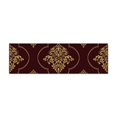 Vector Gold Ornament Pattern Seamless Damask Sticker Bumper (10 Pack) by danenraven