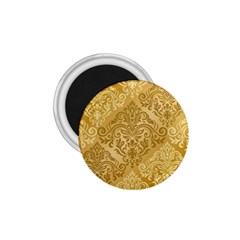 Damas Pattern Vector Texture Gold Ornament With Seamless 1 75  Magnets by danenraven