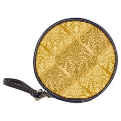 Damas Pattern Vector Texture Gold Ornament With Seamless Classic 20-cd Wallets by danenraven