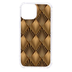 Brown Abstract Background Texture Pattern Seamless Iphone 13 Mini Tpu Uv Print Case by danenraven