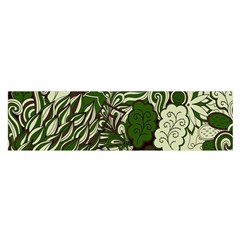 Texture Ornament Pattern Seamless Paisley Oblong Satin Scarf (16  X 60 ) by danenraven