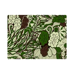 Texture Ornament Pattern Seamless Paisley Premium Plush Fleece Blanket (mini) by danenraven