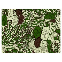 Texture Ornament Pattern Seamless Paisley Two Sides Premium Plush Fleece Blanket (extra Small) by danenraven