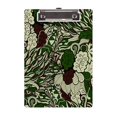 Texture Ornament Pattern Seamless Paisley A5 Acrylic Clipboard by danenraven