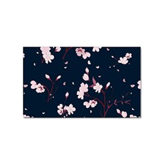 Flowers Texture Textured Pattern Sticker Rectangular (10 Pack) by danenraven