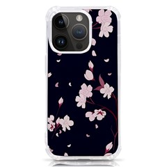 Flowers Texture Textured Pattern Iphone 14 Pro Tpu Uv Print Case