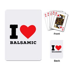 I Love Balsamic Playing Cards Single Design (rectangle) by ilovewhateva