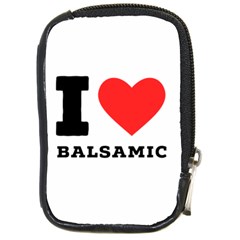 I Love Balsamic Compact Camera Leather Case by ilovewhateva