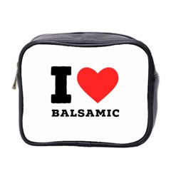 I Love Balsamic Mini Toiletries Bag (two Sides) by ilovewhateva