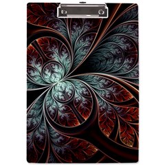 Abstract Pattern Design Art Wallpaper Tracery Texture A4 Acrylic Clipboard by danenraven