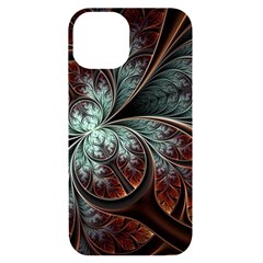 Abstract Pattern Design Art Wallpaper Tracery Texture Iphone 14 Black Uv Print Case