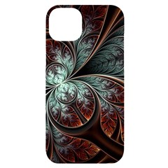 Abstract Pattern Design Art Wallpaper Tracery Texture Iphone 14 Plus Black Uv Print Case by danenraven