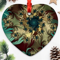 Abstract Design Pattern Art Wallpaper Texture Floral Ornament (Heart)