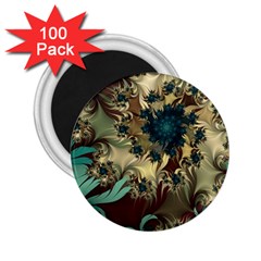 Abstract Design Pattern Art Wallpaper Texture Floral 2 25  Magnets (100 Pack) 