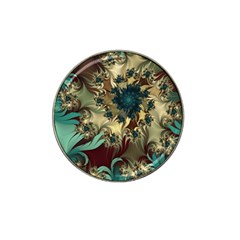 Abstract Design Pattern Art Wallpaper Texture Floral Hat Clip Ball Marker by danenraven