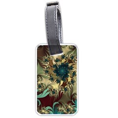 Abstract Design Pattern Art Wallpaper Texture Floral Luggage Tag (one side)