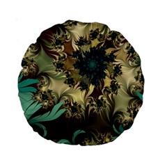 Abstract Design Pattern Art Wallpaper Texture Floral Standard 15  Premium Round Cushions