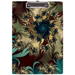 Abstract Design Pattern Art Wallpaper Texture Floral A4 Acrylic Clipboard