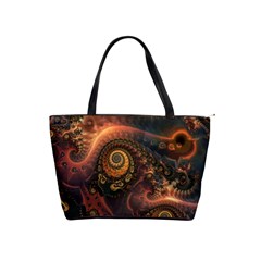 Paisley Abstract Fabric Pattern Floral Art Design Flower Classic Shoulder Handbag by danenraven