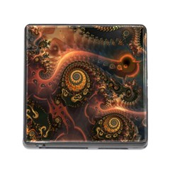 Paisley Abstract Fabric Pattern Floral Art Design Flower Memory Card Reader (square 5 Slot) by danenraven