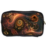 Paisley Abstract Fabric Pattern Floral Art Design Flower Toiletries Bag (Two Sides) Front