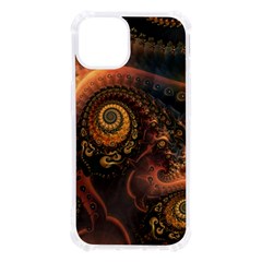 Paisley Abstract Fabric Pattern Floral Art Design Flower Iphone 13 Tpu Uv Print Case by danenraven