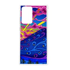 Abstract Paisley Art Pattern Design Fabric Floral Decoration Samsung Galaxy Note 20 Ultra Tpu Uv Case by danenraven