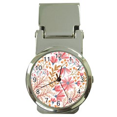 Flowers Pattern Seamless Floral Floral Pattern Money Clip Watches