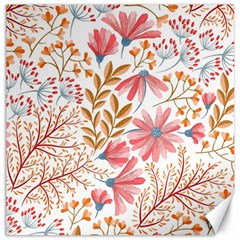 Flowers Pattern Seamless Floral Floral Pattern Canvas 20  x 20 