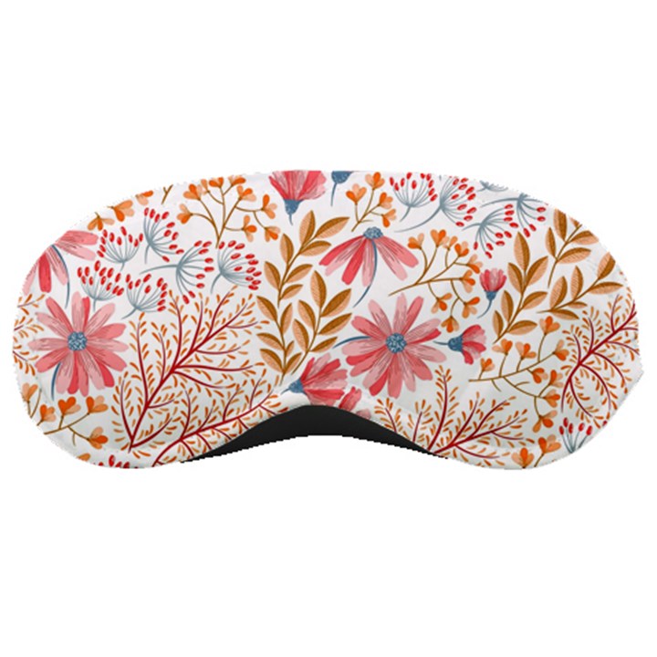 Flowers Pattern Seamless Floral Floral Pattern Sleeping Mask