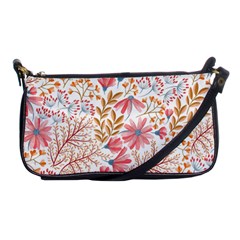 Flowers Pattern Seamless Floral Floral Pattern Shoulder Clutch Bag