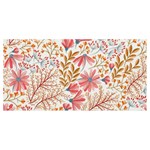 Flowers Pattern Seamless Floral Floral Pattern Banner and Sign 8  x 4  Front