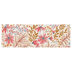 Flowers Pattern Seamless Floral Floral Pattern Banner and Sign 12  x 4 